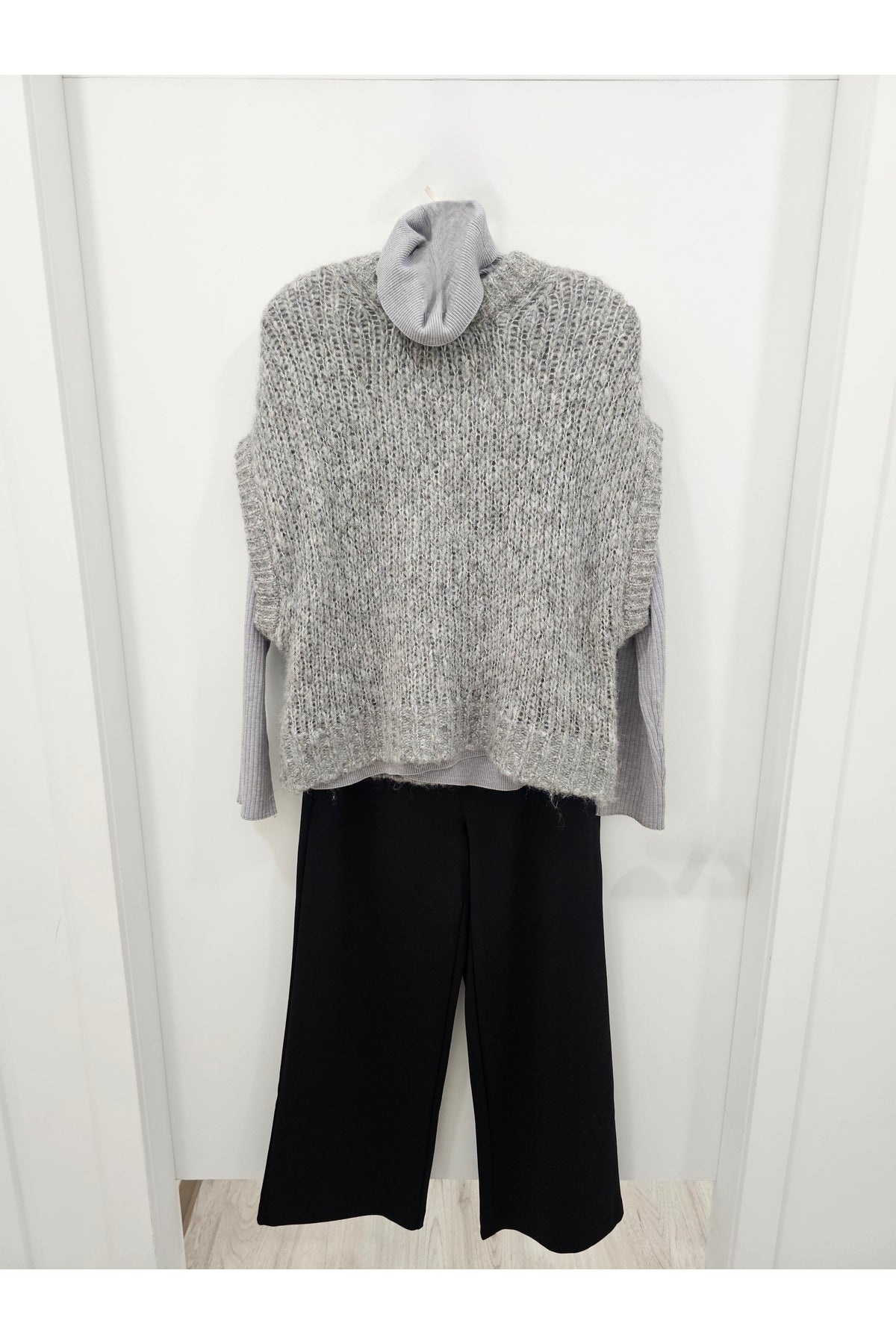 B.YOUNG Rizetta Wide Pant Cropped 20815029