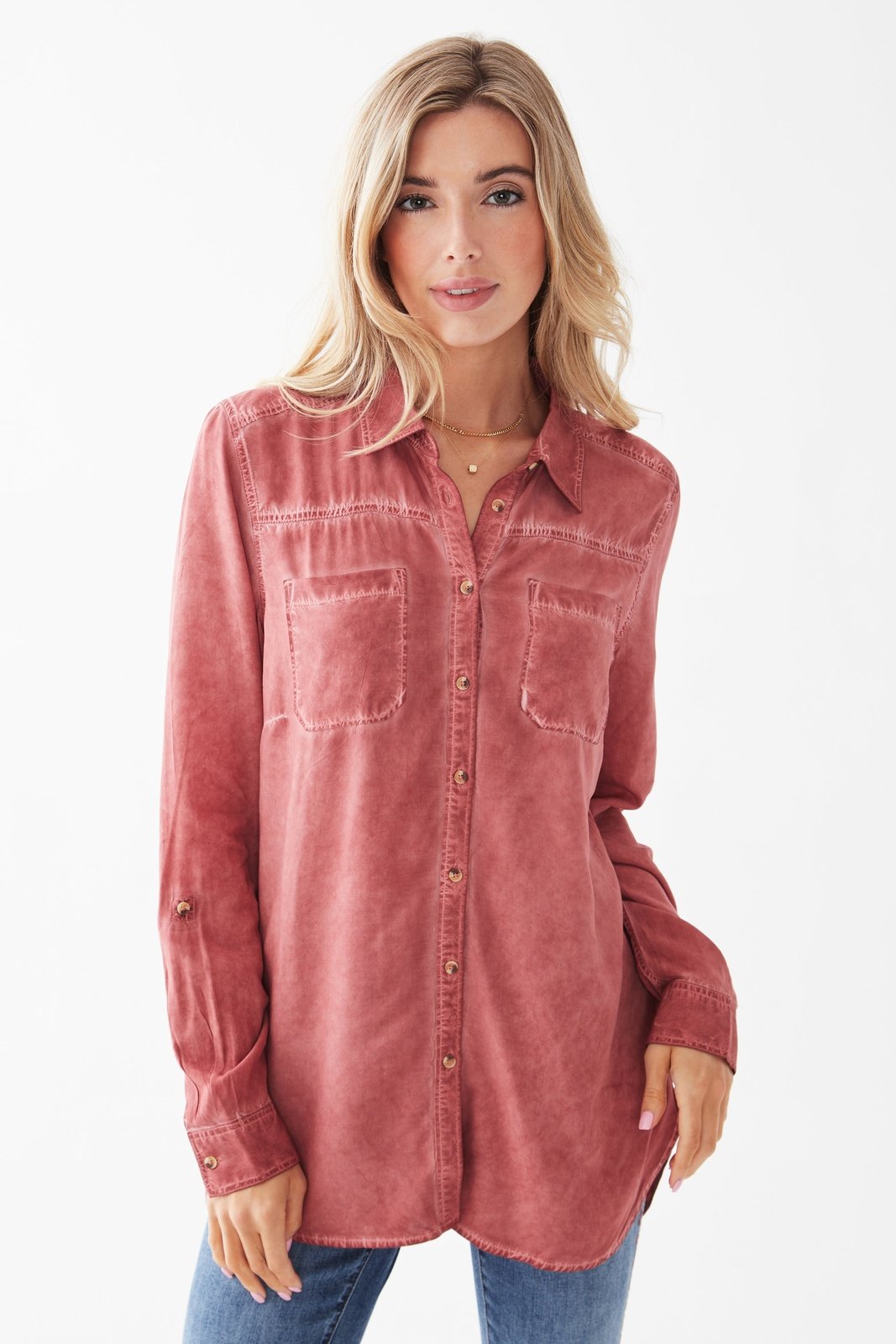 FDJ 1053156 Pigment Dyed Shirt *Final Sale*