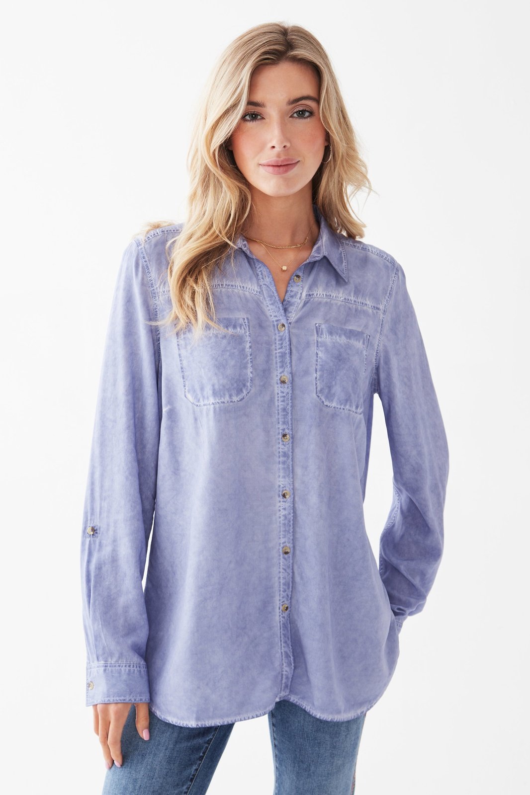FDJ 1053156 Pigment Dyed Shirt *Final Sale*