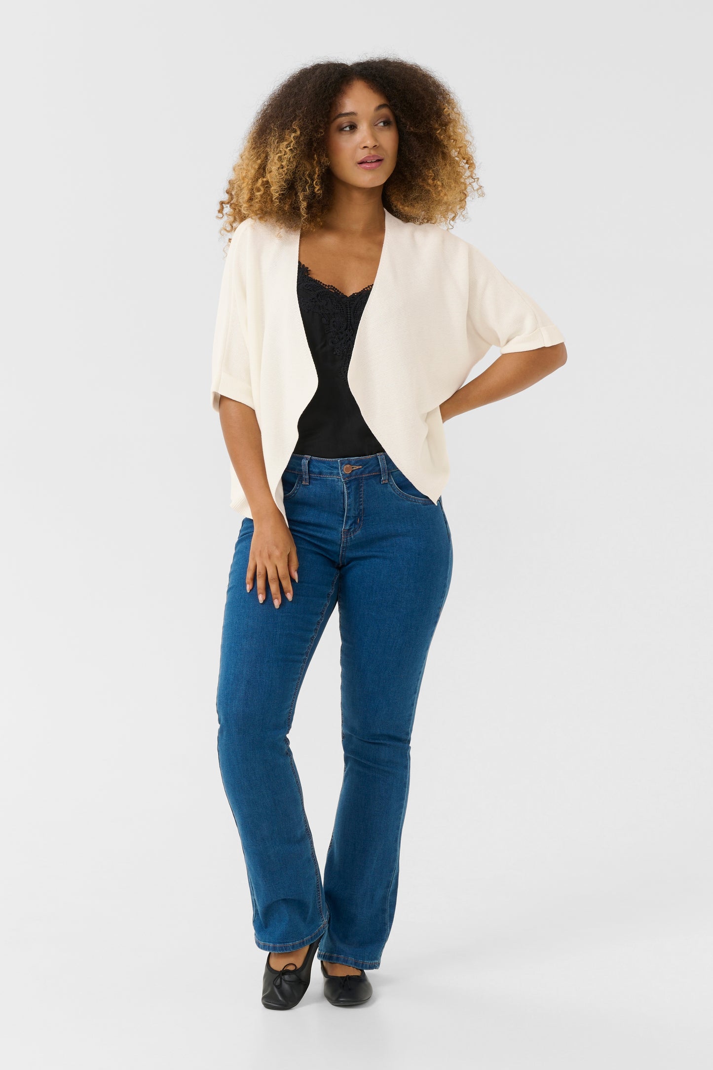 CREAM Sillar Knit Bolero