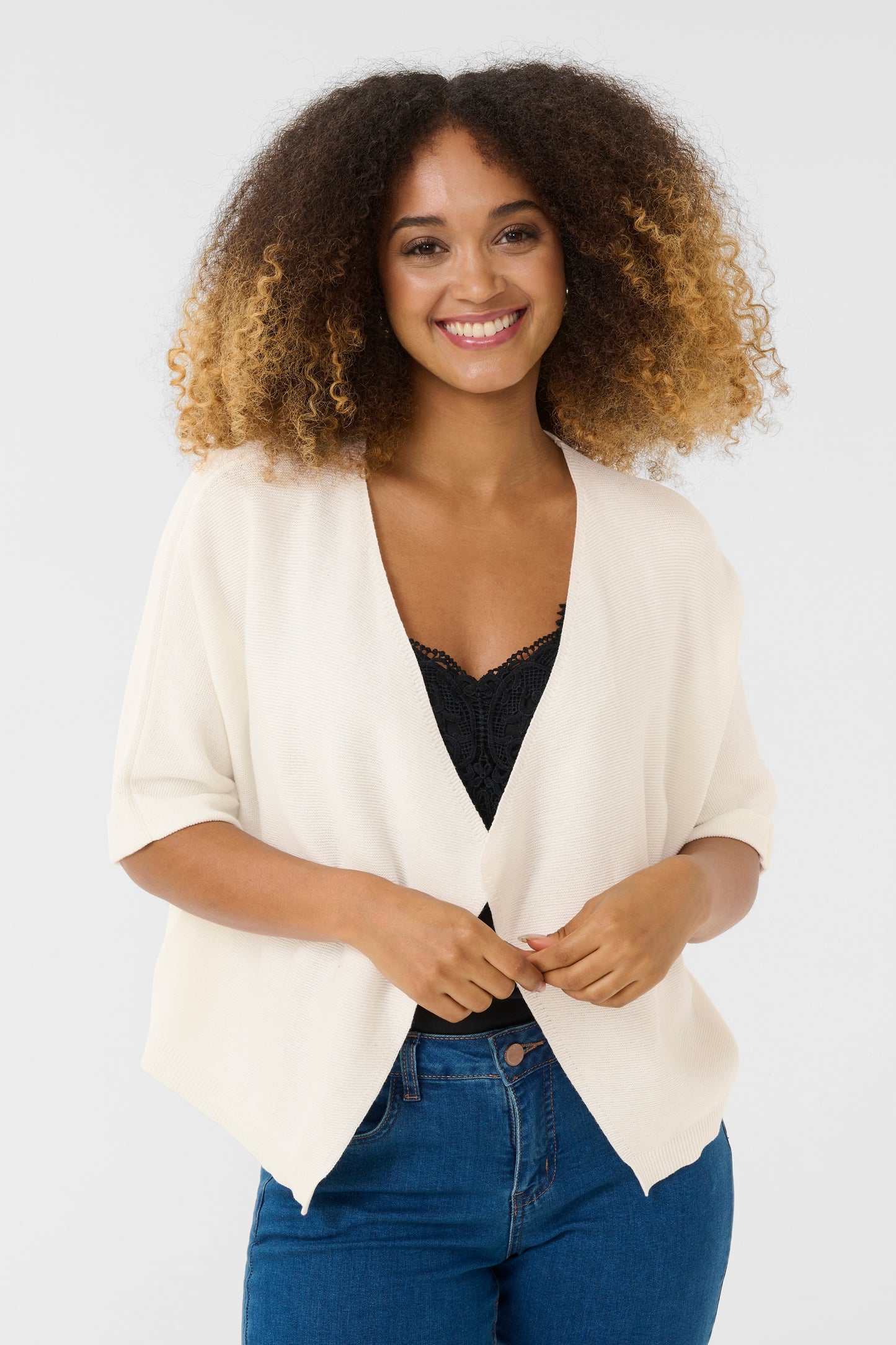 CREAM Sillar Knit Bolero