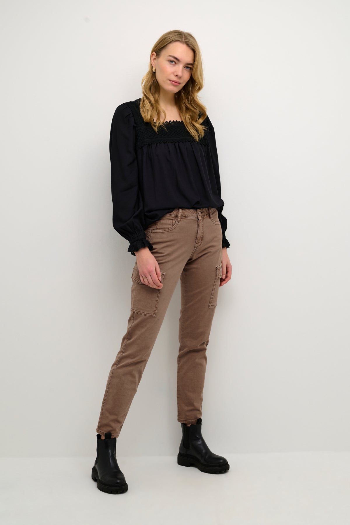CREAM Nuka Jogdenim Pocket Pant* *FINAL SALE**