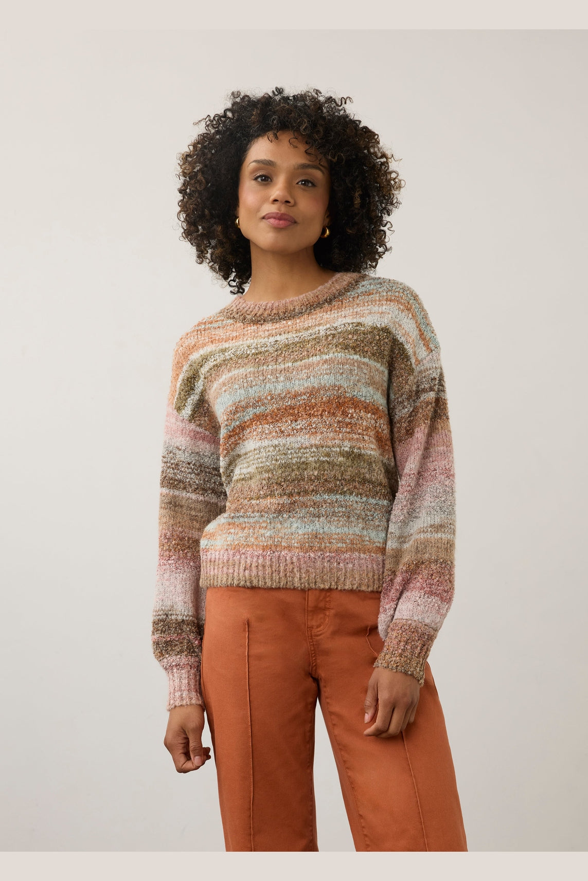 FDJ Boat Neck Boucle Sweater 1285891