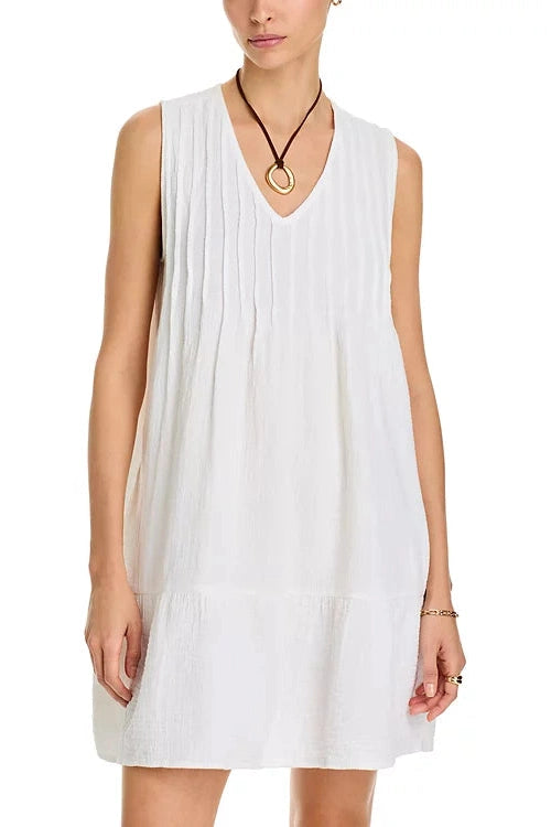 ECHO Gauze pintuck Dress EB0484 *FINAL SALE*