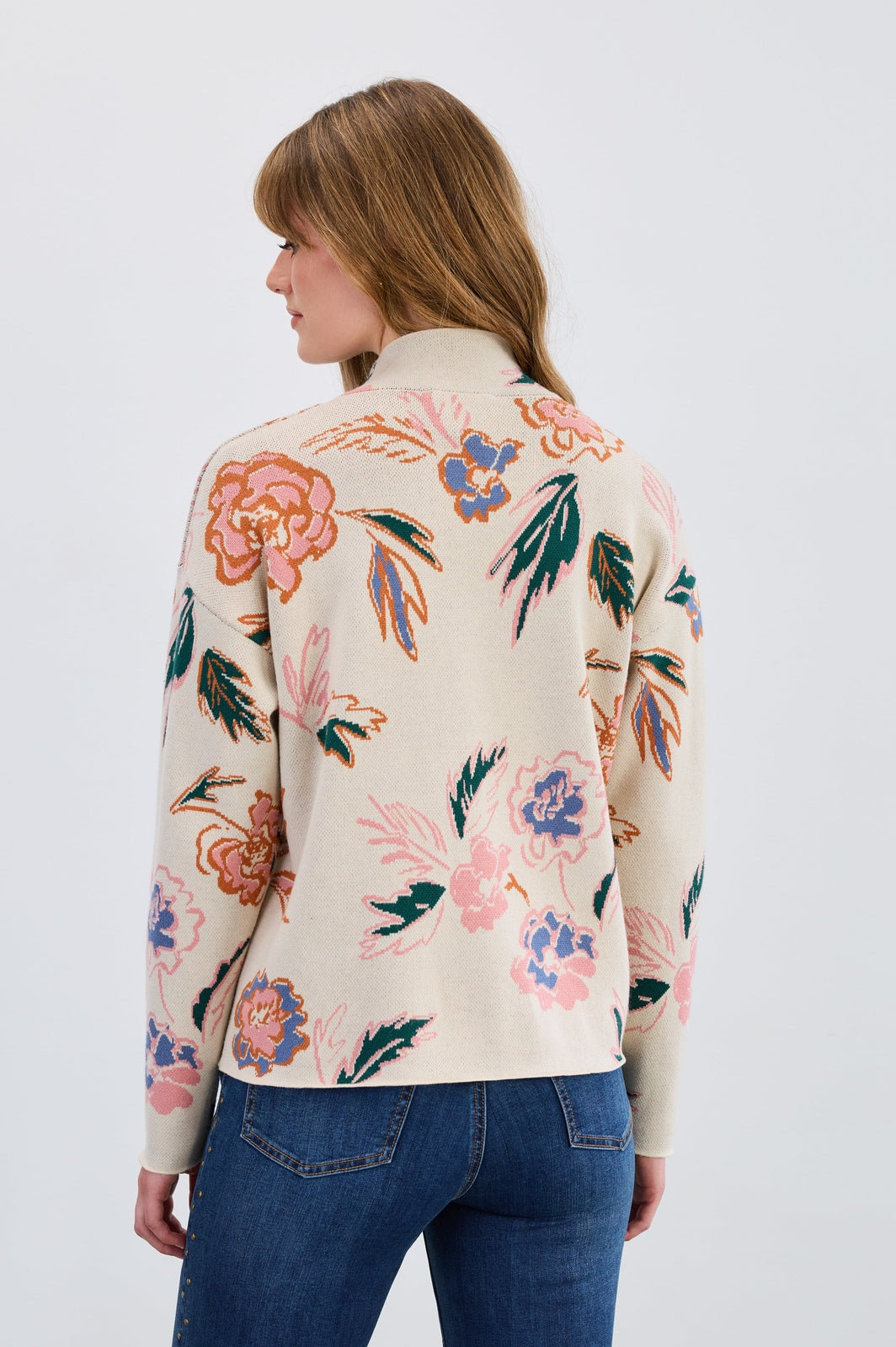 FDJ Mock Neck Loose Fit Sweater 1506535
