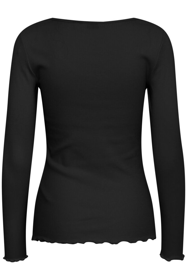 B YOUNG Sanana LS V Neck T-Shirt