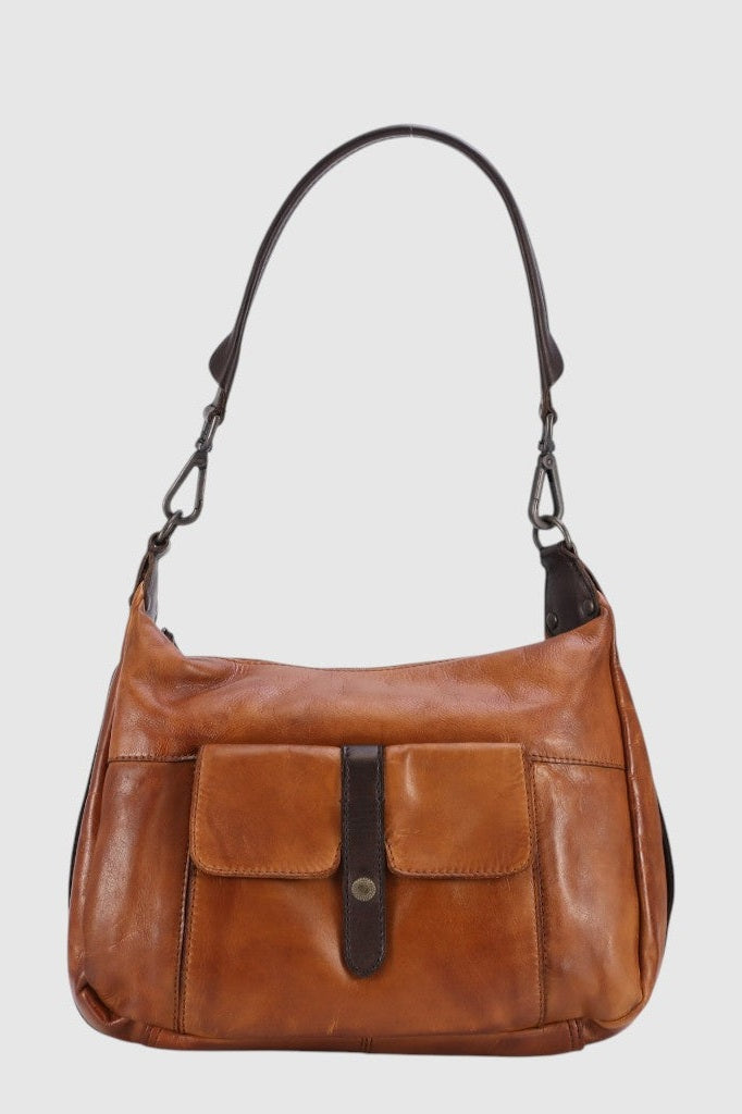 THE TREND Italo Leather Handbag