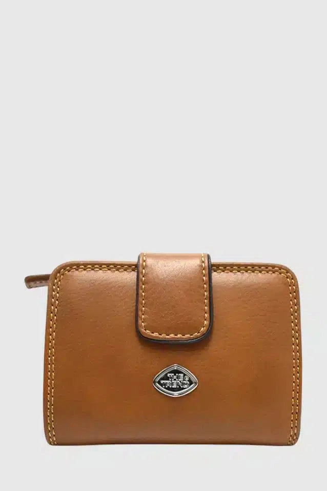 THE TREND RFID Small Leather Wallet 588320