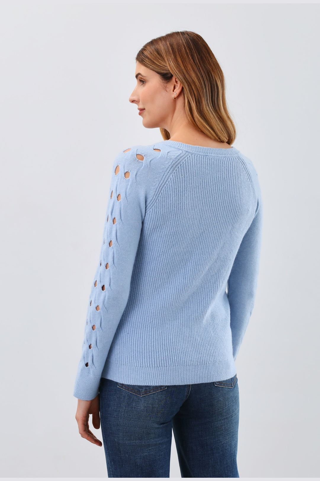 FDJ L/S V Neck Sweater 1915333