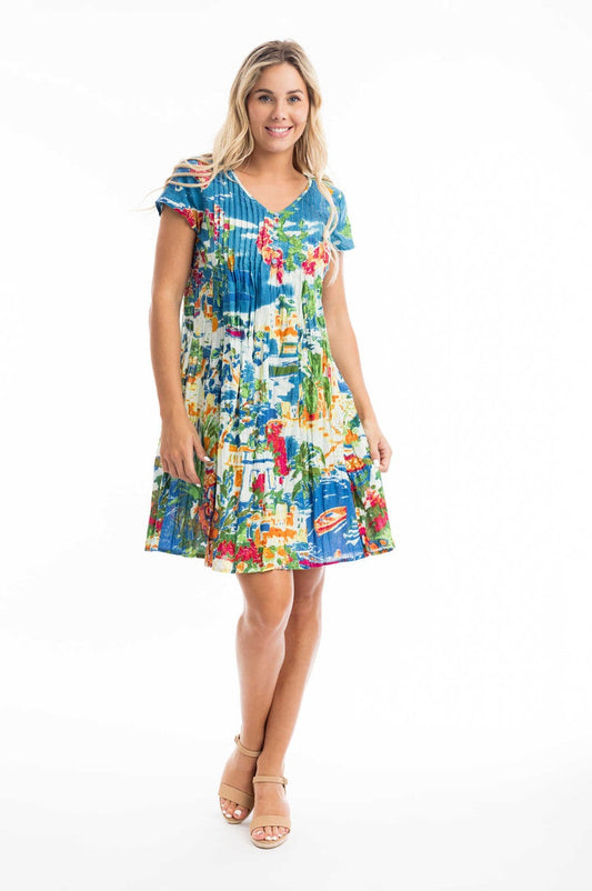 ORIENTIQUE  Easy Fit Dress 20058 *FINAL SALE*