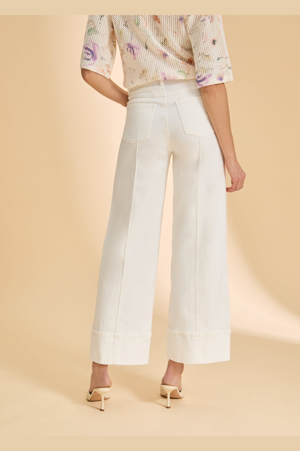 FDJ Olivia Cuffed Wide Leg 2023948 *FINAL SALE*