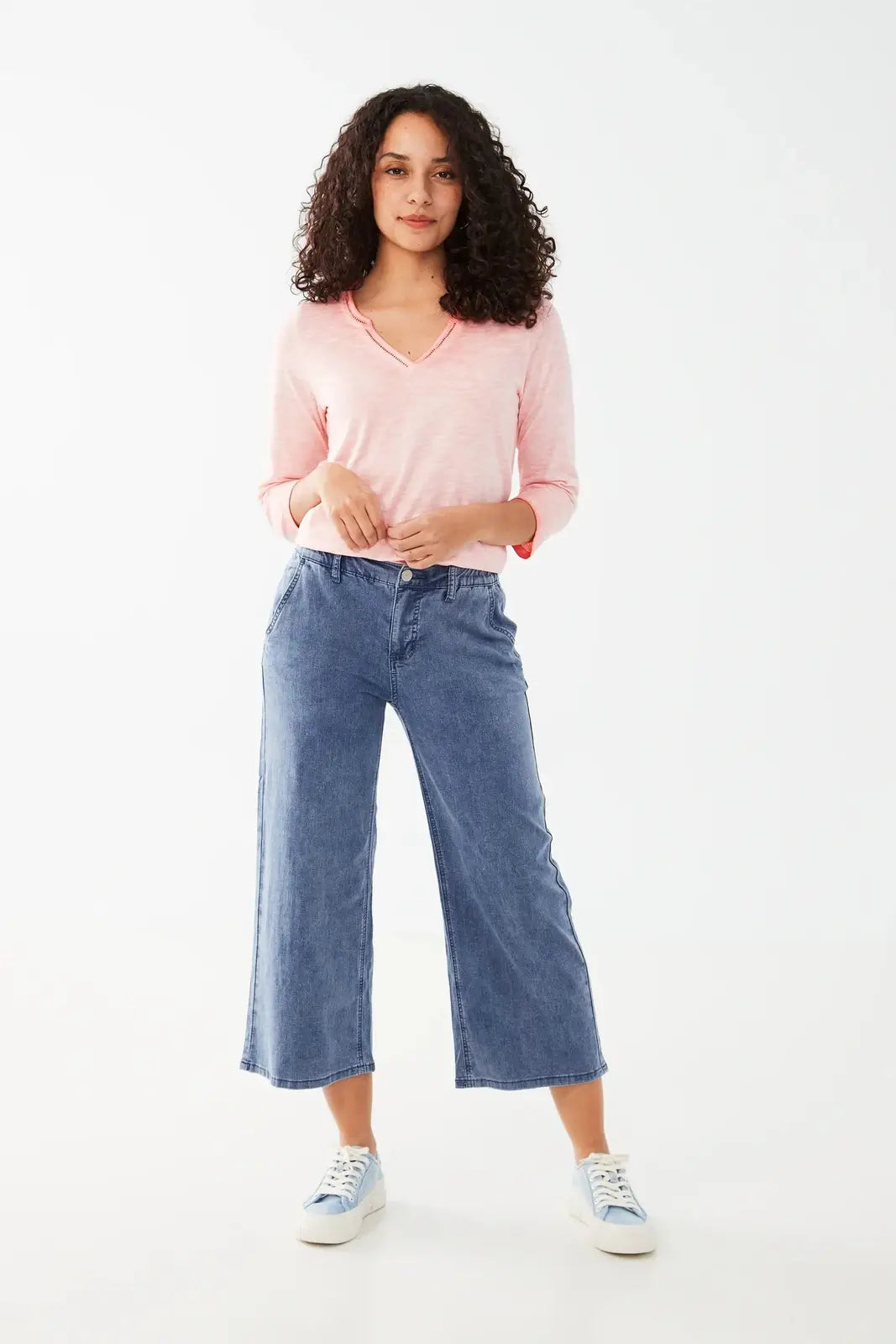 FDJ Pull-On Wide Leg Crop 2730247