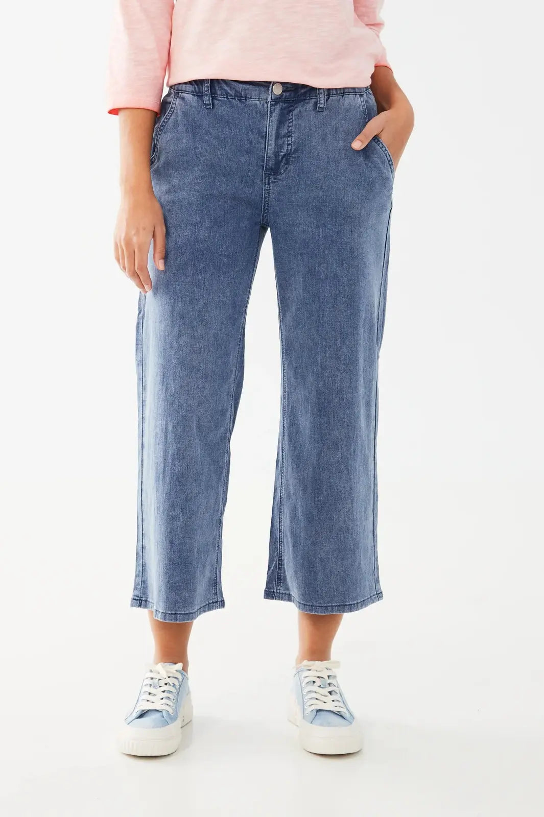 FDJ Pull-On Wide Leg Crop 2730247