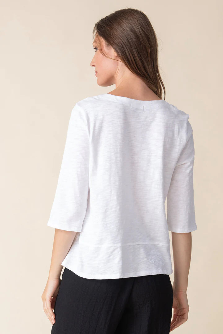 HABITAT Elbow Sleeve V-Neck Tee H27515