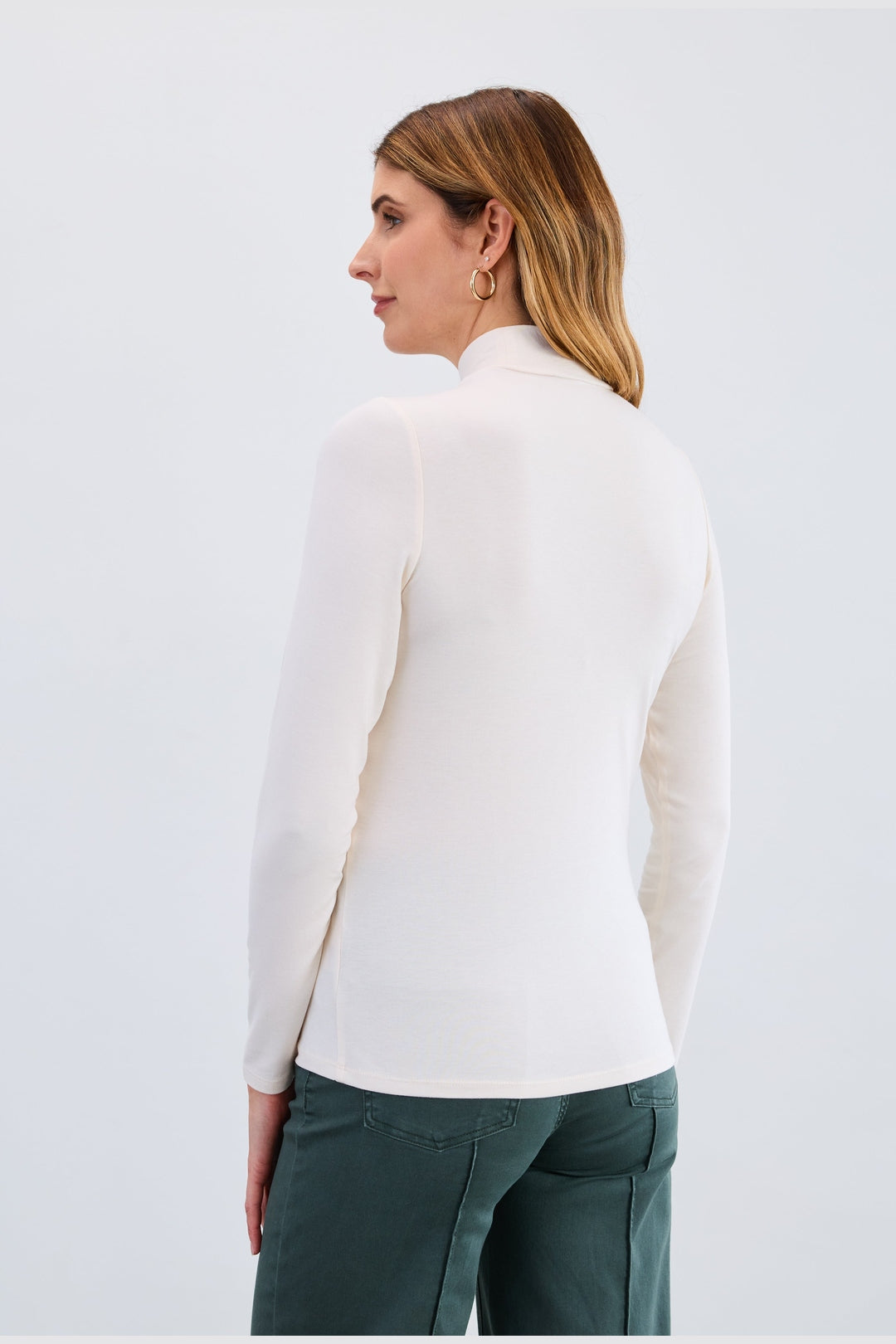 FDJ L/S Mock Neck Top 3056756