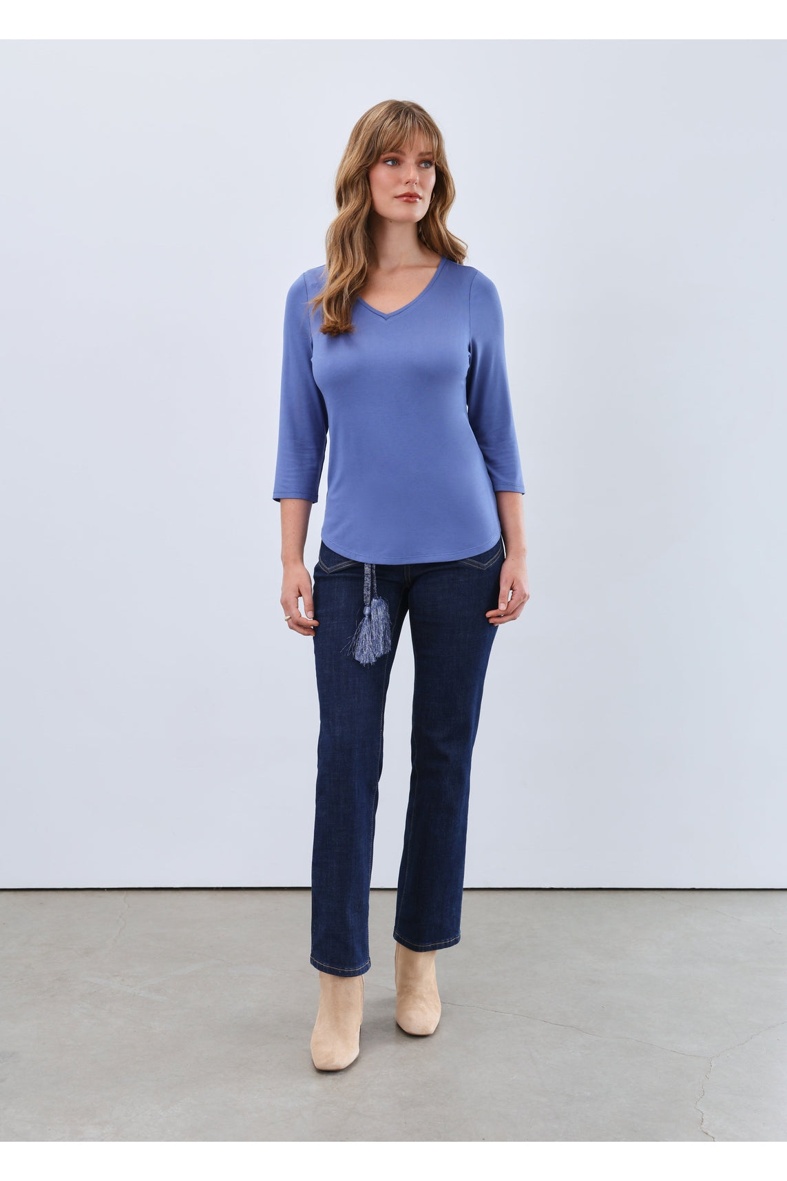 FDJ V Neck Top 3318756