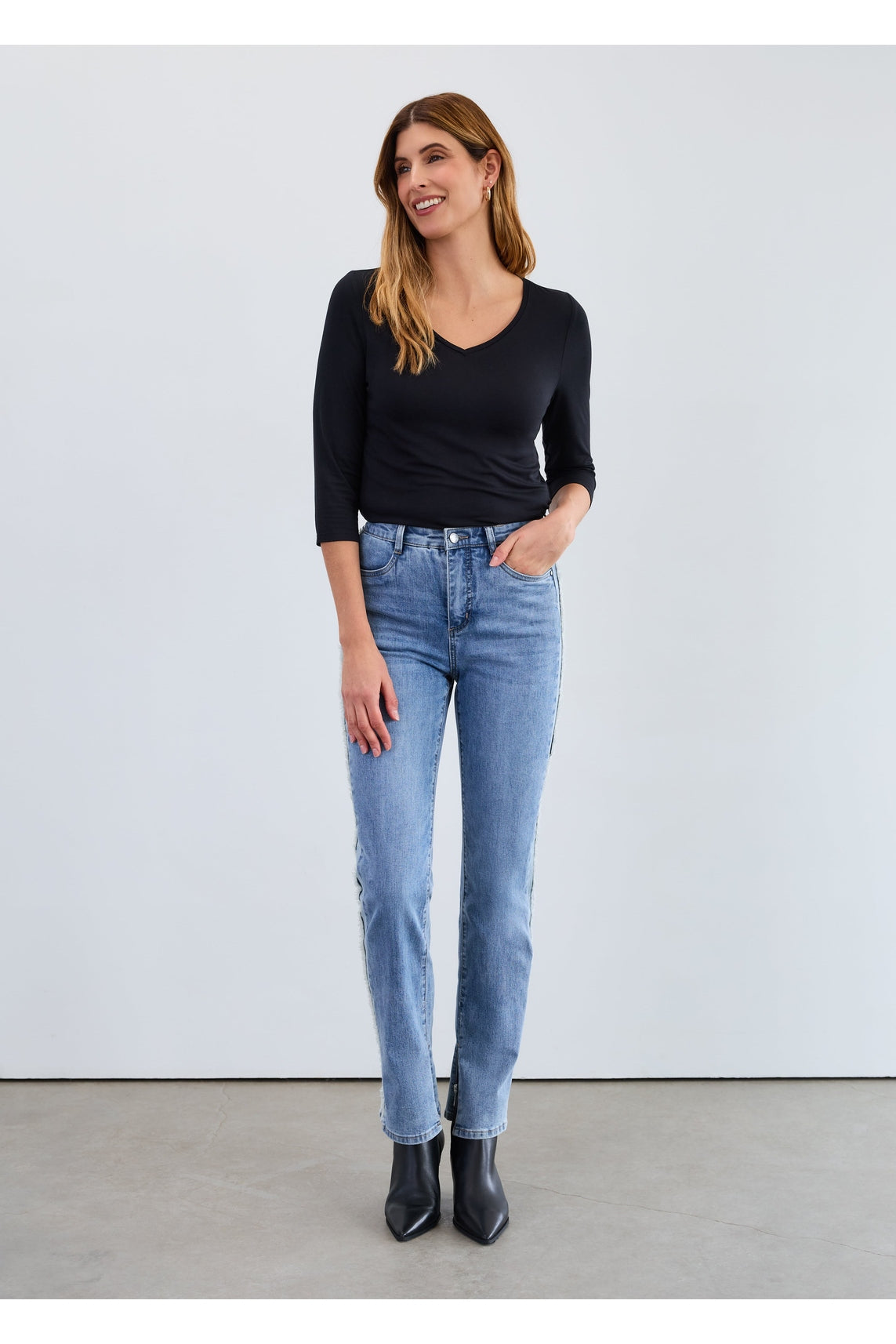 FDJ V Neck Top 3318756