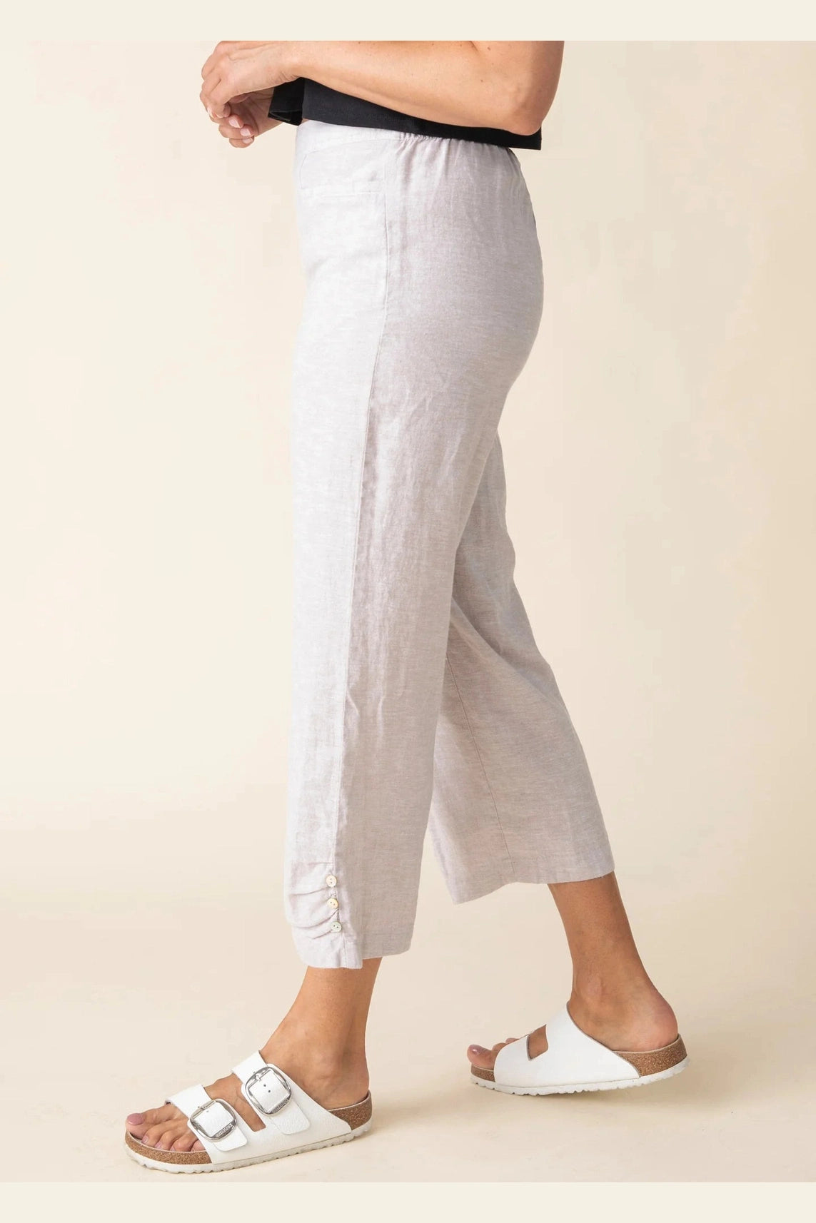 HABITAT Pleat Button Capri H41576