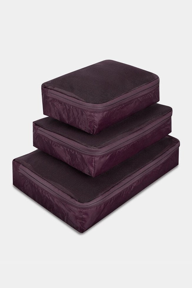 TRAVELON 43507 World Travel Essentials Travel Set of 3 Soft Packing Cubes