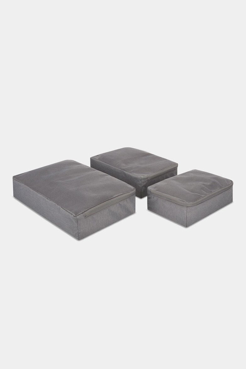 TRAVELON 43507 World Travel Essentials Travel Set of 3 Soft Packing Cubes