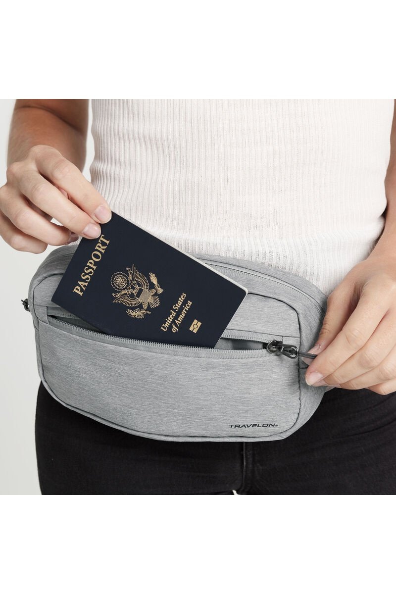 TRAVELON 43509 World Travel Essentials Convertible Sling/Waist Pack