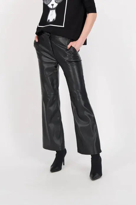 GABBY ISABELLA Leather Look Pant 523708 *Final Sale*