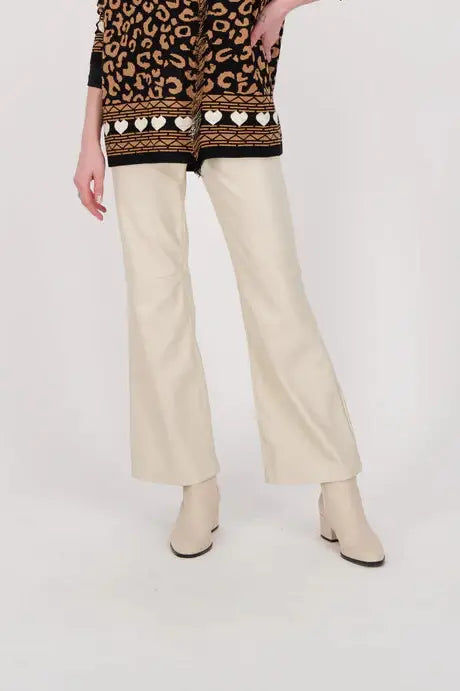GABBY ISABELLA Leather Look Pant 523708 *Final Sale*