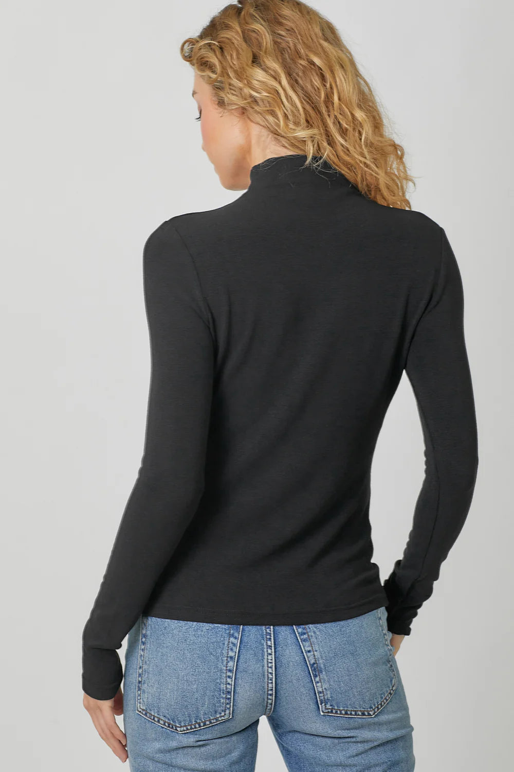 MYSTREE 60815 Mock Neck Long Sleeve Top *FINAL SALE*