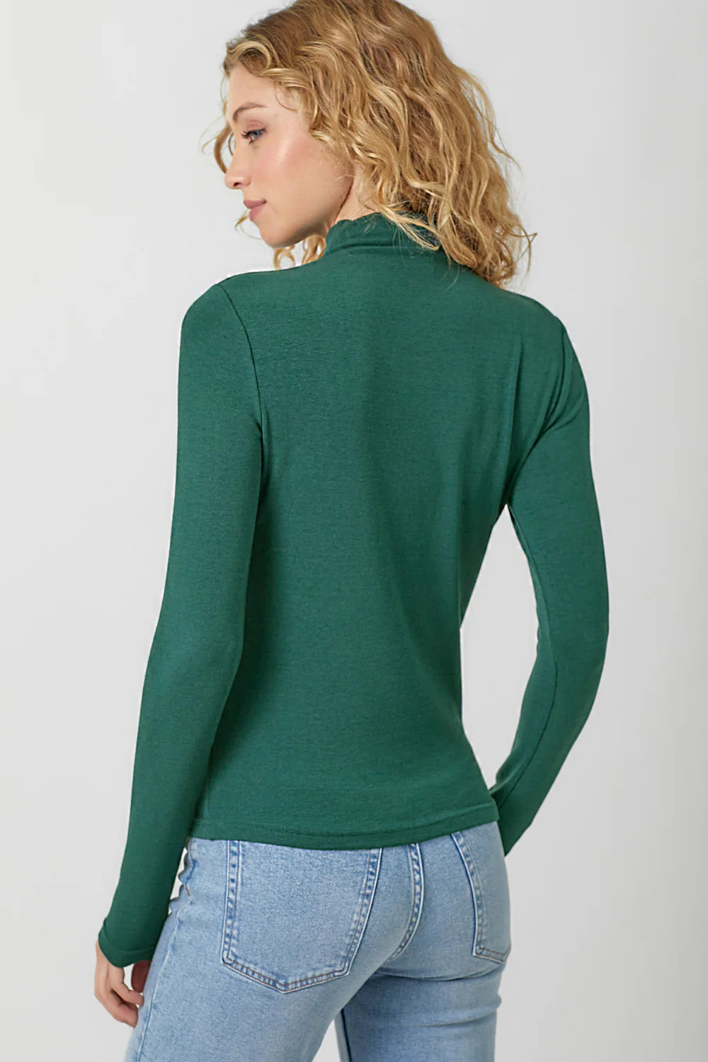 MYSTREE 60815 Mock Neck Long Sleeve Top *FINAL SALE*