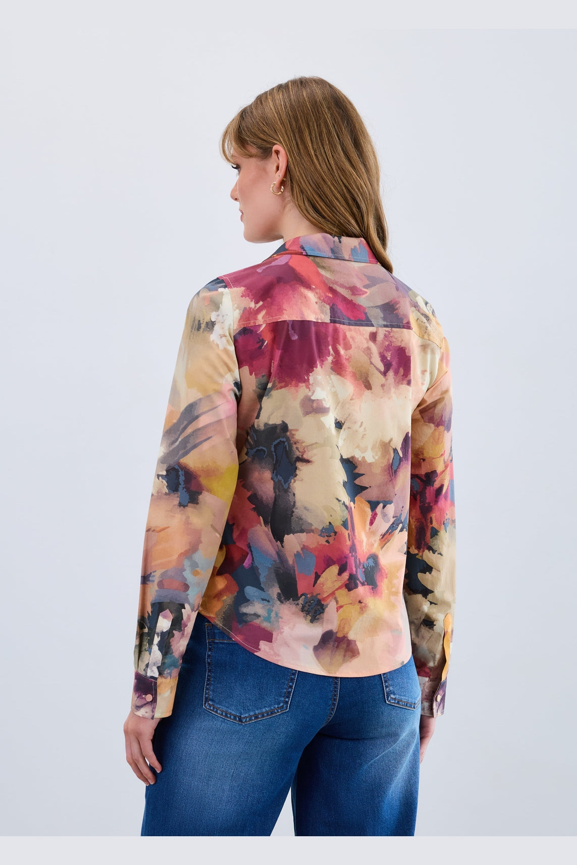 FDJ L/S Split Neck Shirt 7004623