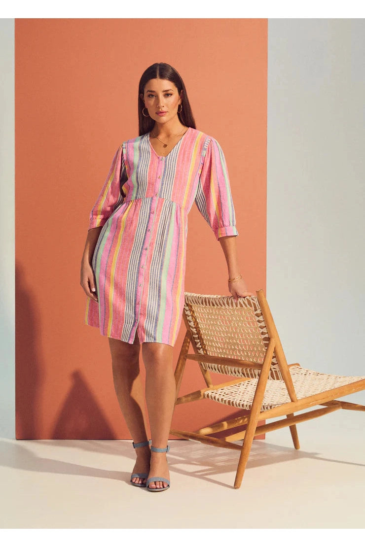 FDJ Bold Stripe Dress 7515983