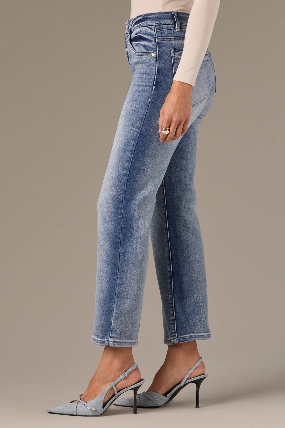 WIT & WISDOM Bennett High Rise Barely Bootcut