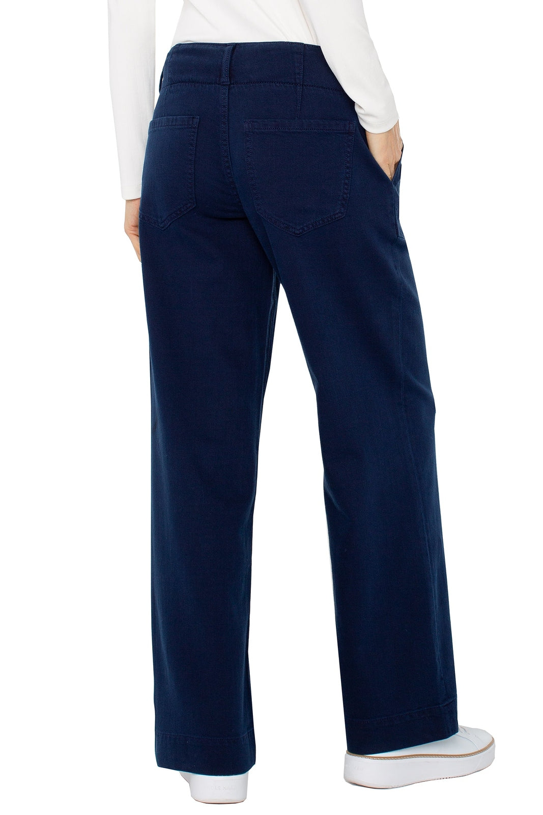 LIVERPOOL Patch Pocket Wide Leg LM4122QTA