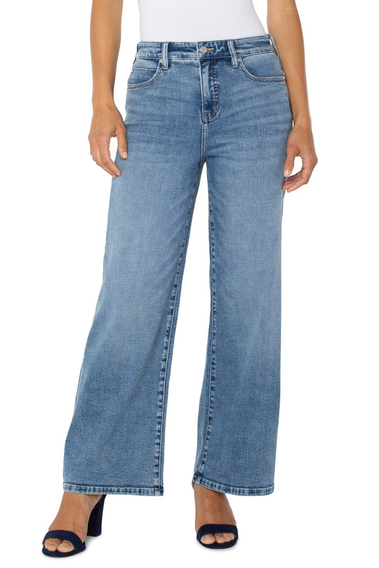 Liverpool Stride High Rise Wide Leg LM4142CH4 *FINAL SALE*