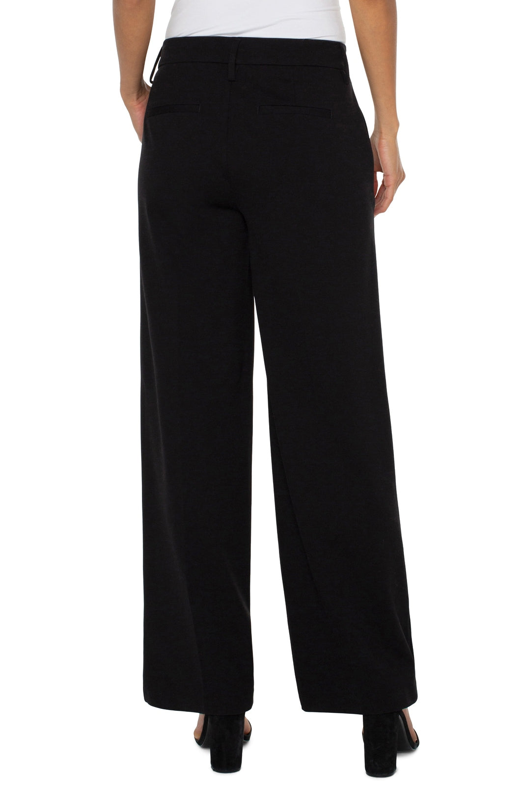 LIVERPOOL Kelsey Crop Wide Leg Trouser LM4654M42