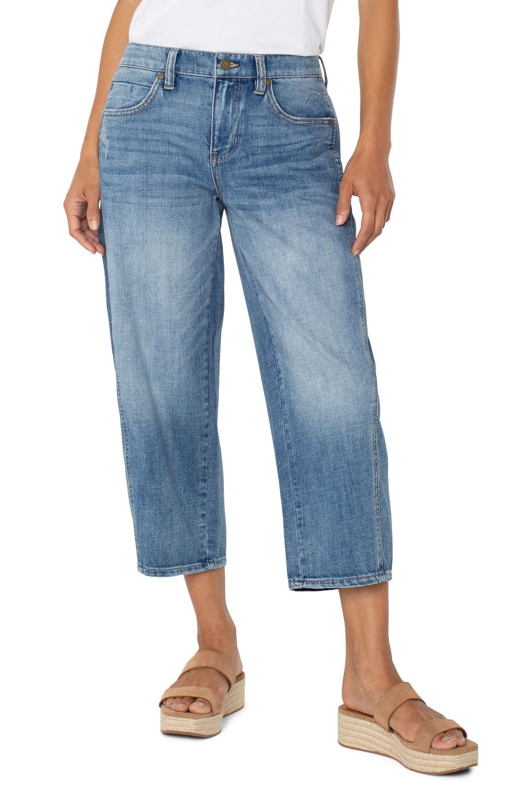LIVERPOOL Barrel Jean LM5701VX