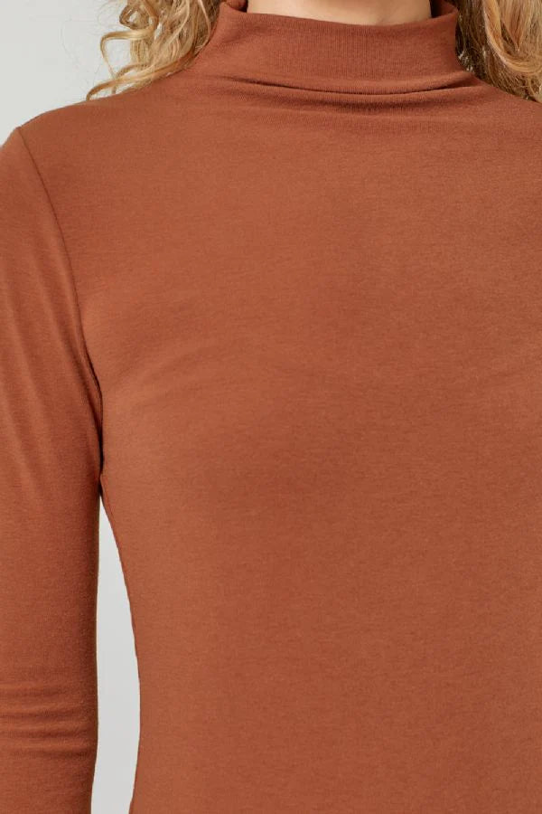MYSTREE 60815 Mock Neck Long Sleeve Top *FINAL SALE*