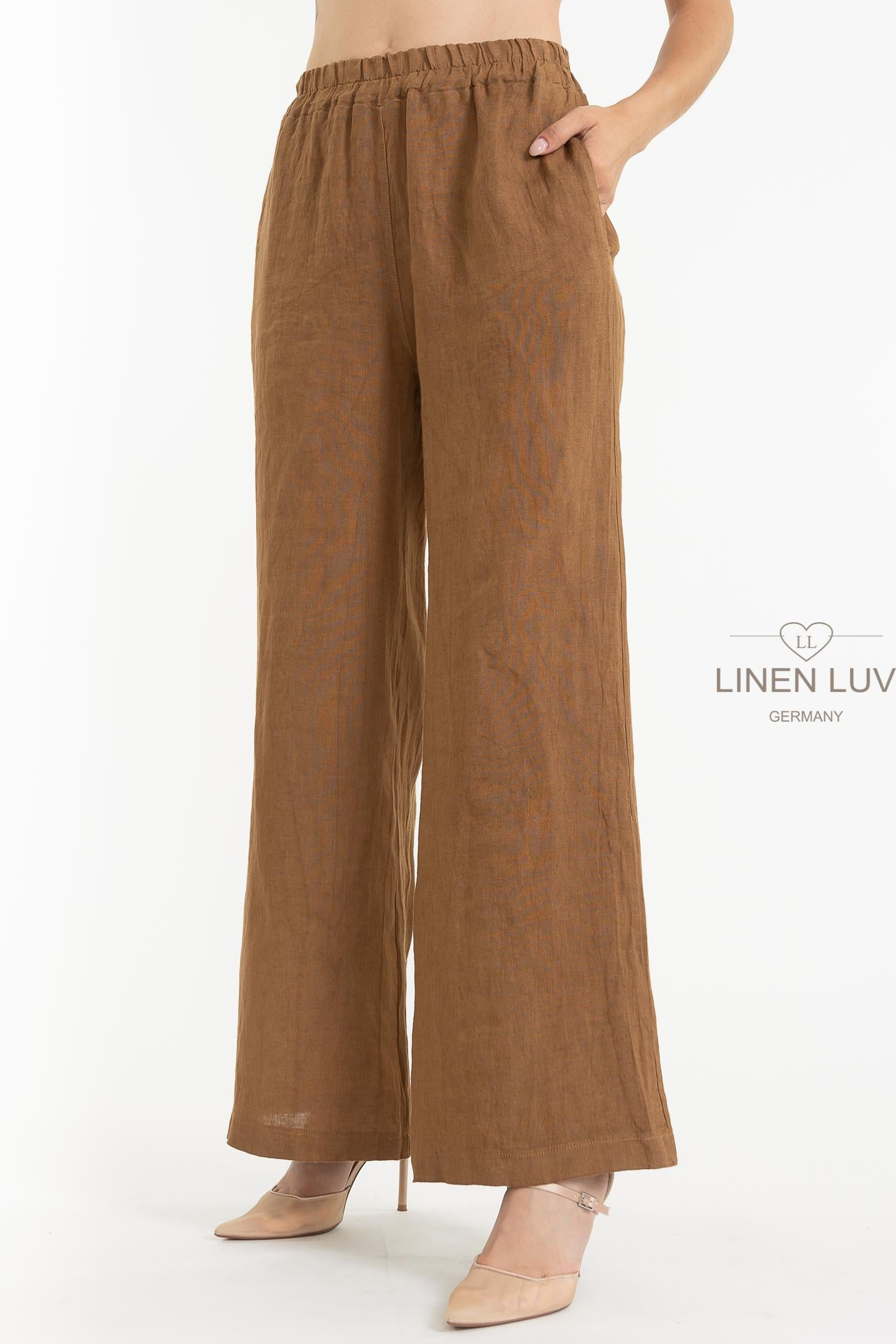 LINEN LUV French Linen Pants PT855