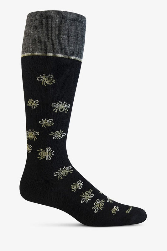 SOCKWELL Busy Bee Wide Calf Compression