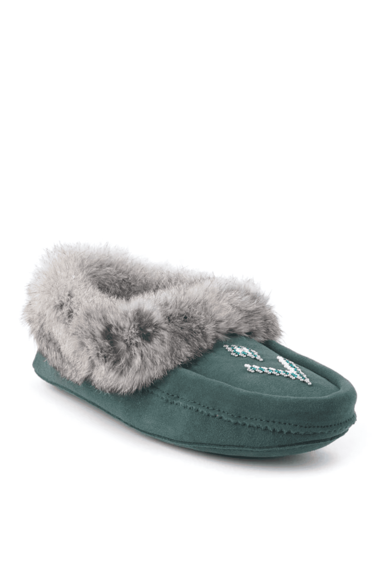 Wool top tipi moccasin