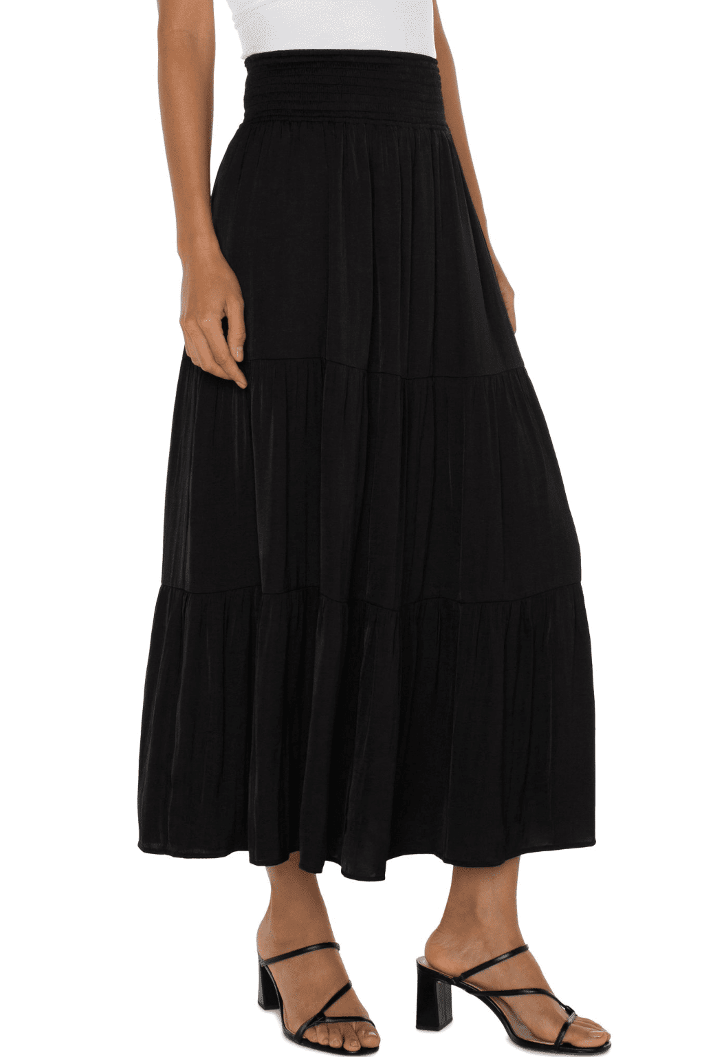 Liverpool Woven Maxi Skirt