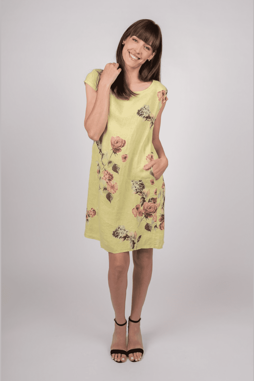 ME & GEE floral dress 19-7159