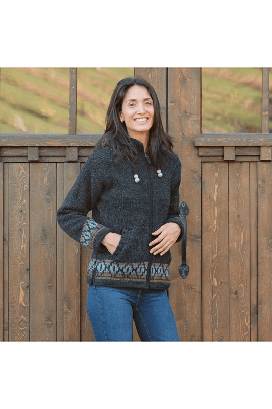 LOST HORIZONS Misty Wool Knit Sweater