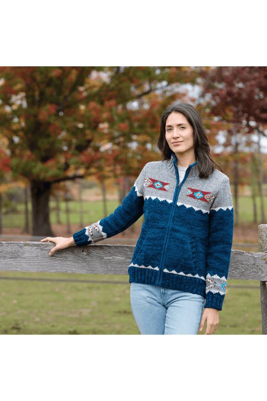 LOST HORIZONS Mustang Wool Knit Jacket