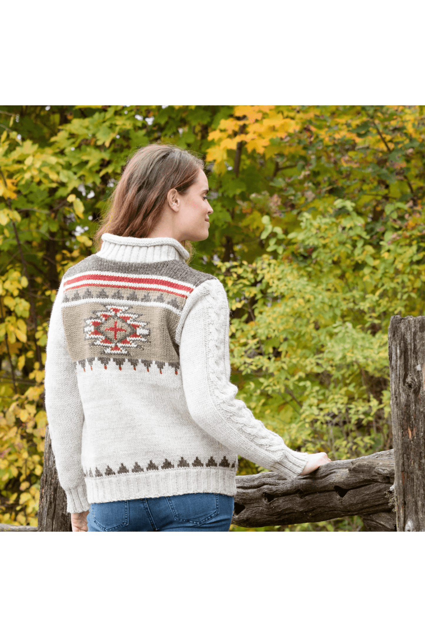 LOST HORIZONS Brush Creek Wool Knit Sweater