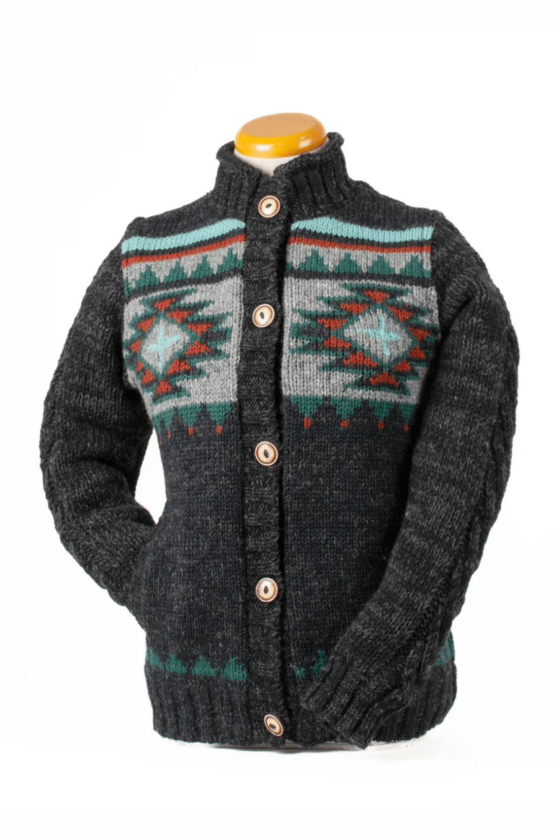 LOST HORIZONS Brush Creek Wool Knit Sweater