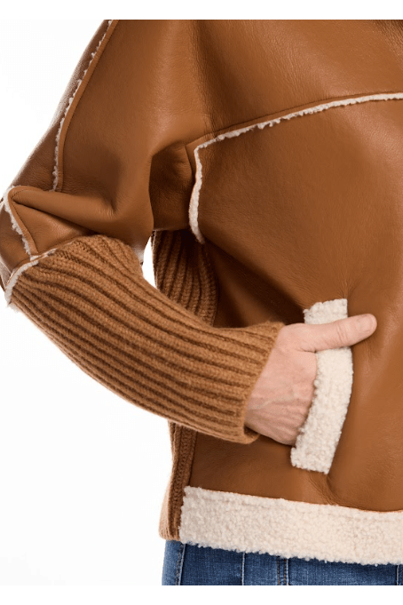 FDJ Bonded Sherpa Sweater Jacket 1803323 *FINAL SALE*