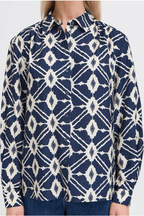 B.YOUNG Ikaia Vneck Blouse