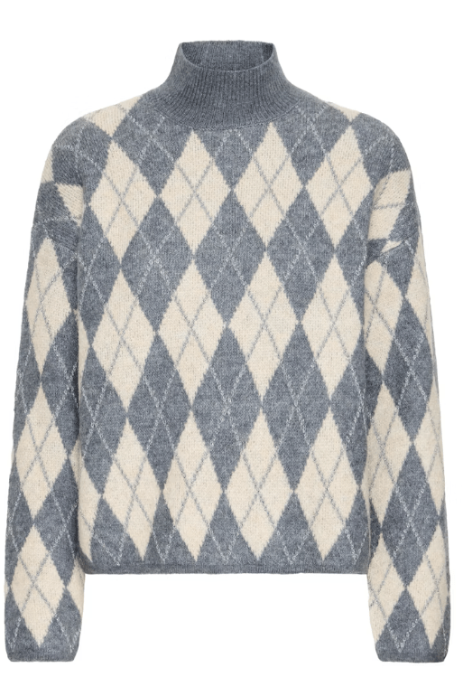 B.YOUNG Nafta Argyle Jumper 20818116