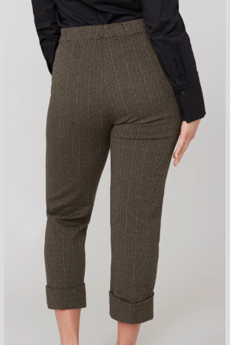 RENUAR Knit Herringbone Pant R8123